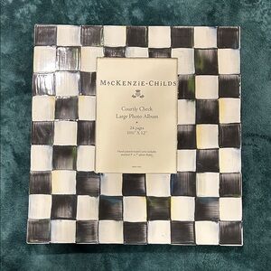 MacKenzie-Childs Courtly Checkered Album